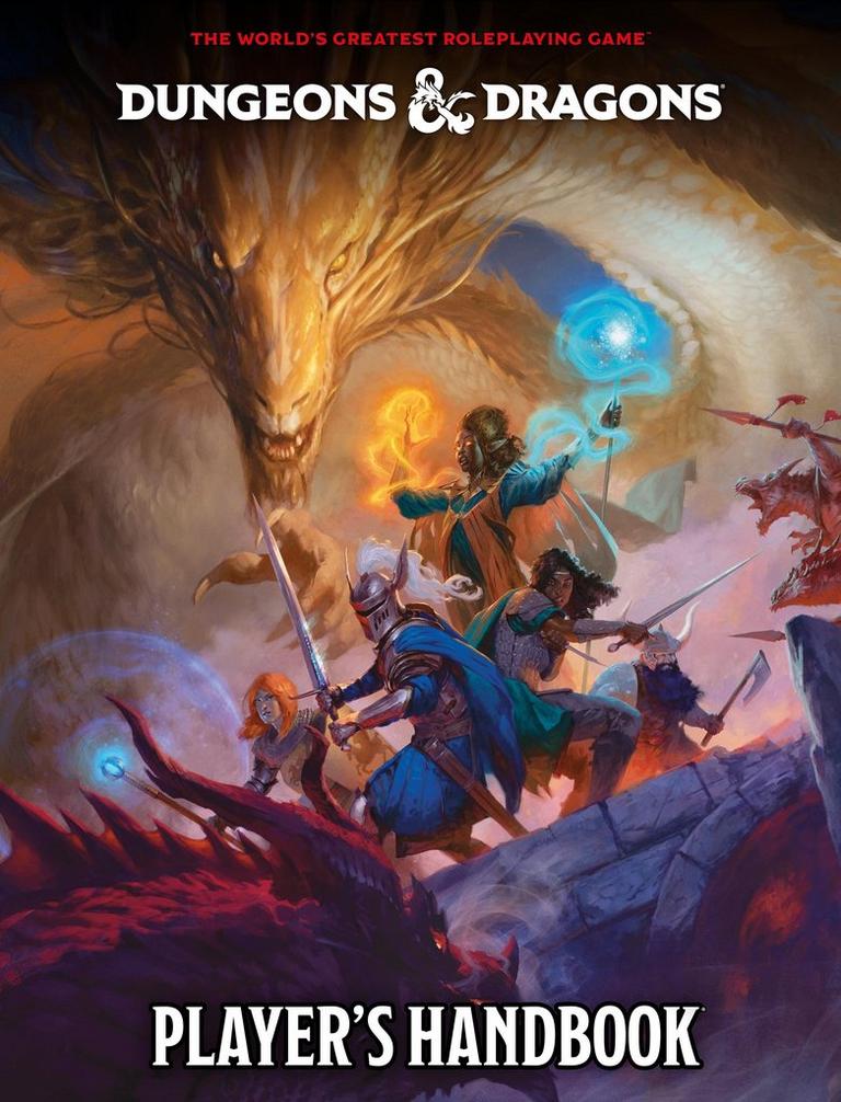 Jeremy Crawford, F. Wesley Schneider, James Wyatt, Christopher Perkins, Ben Petrisor, Ray Winninger, Makenzie De Armas: 2024 Player’s Handbook (Dungeons & Dragons Core Rulebook) (Hardcover, 2024, ‎ Wizards of the Coast)