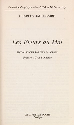 Charles Baudelaire: Les  Fleurs du Mal (French language, 1972, Livre de Poche)