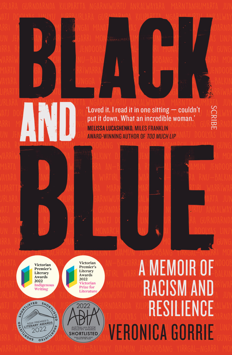 Veronica Gorrie: Black and Blue (2021, Scribe Publications)