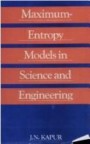 J. N. Kapur: Maximum-entropy models in science and engineering (1989, John Wiley)