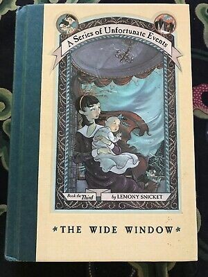 Lemony Snicket, Brett Helquist: The Wide Window (Hardcover, 2000, HarperCollinsPublishers/HarperTrophy)