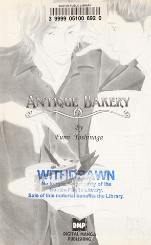 Fumi Yoshinaga: Antique Bakery, Vol. 3 (2006, Digital Manga Pub.)