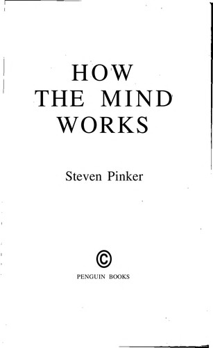 Steven Pinker: The Language Instinct (2007, Harper Perennial Modern Classics)