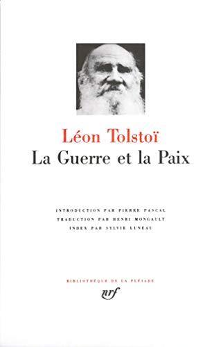 Lev Nikolaevič Tolstoy: La Guerre et la paix (French language, 1987)
