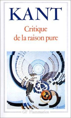 Immanuel Kant: Critique de la raison pure (French language, 1987)