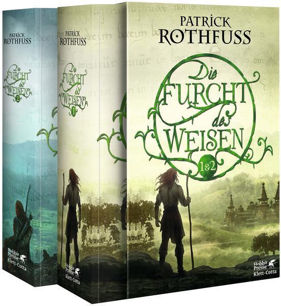 Patrick Rothfuss: Die Furcht des Weisen, Teile 1 und 2 (German language, 2013, Klett-Cotta Verlag)