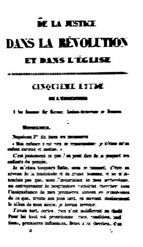 Pierre-Joseph Proudhon: De la justice la révolution et dans l'église (French language, 1858, Garnier frères)