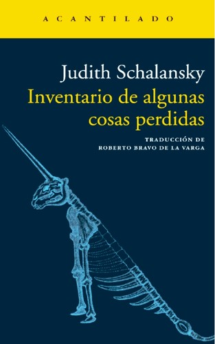 Judith Schalansky, Judith Schalansky, Jackie Smith: Inventario de algunas cosas perdidas (Spanish language, 2021, Acantilado)