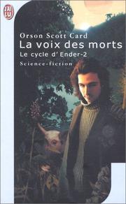 Orson Scott Card: La voix des morts (Paperback, French language, 1986, J'ai lu)