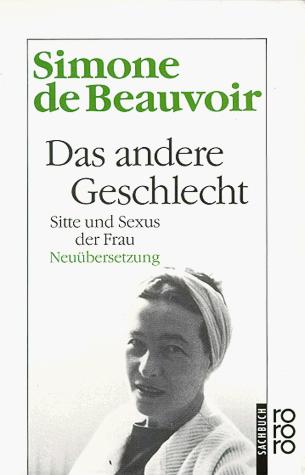 Simone de Beauvoir: The Second Sex (German language, 1992)