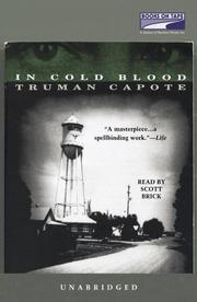 Truman Capote: In Cold Blood (AudiobookFormat, 2006, Books on Tape)