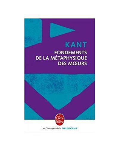 Immanuel Kant: Fondements de la métaphysique des moeurs (French language, 1993)
