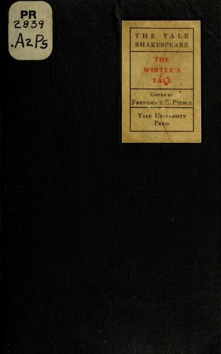 William Shakespeare: The winter's tale (1918, Yale University Press)
