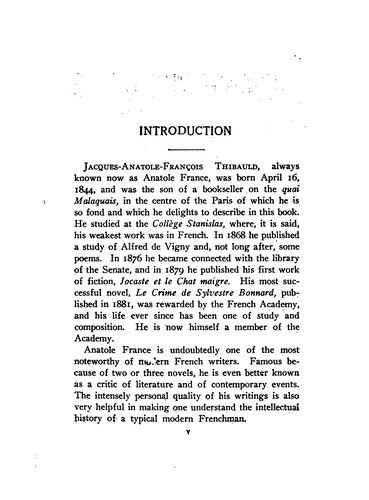 Anatole France: Le crime de Sylvestre Bonnard (French language, 1922, D. C. Heath & co.)