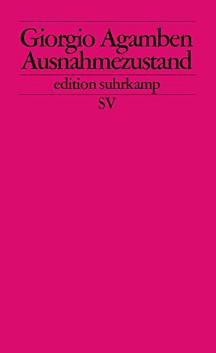 Giorgio Agamben: Ausnahmezustand (Paperback, German language, 2004, Edition Suhrkamp)