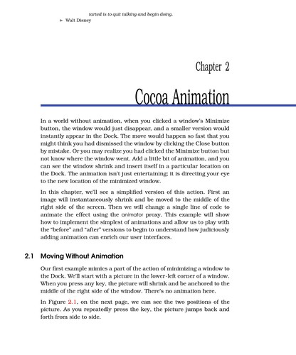 Bill Dudney: Core Animation for Mac OS X and the iPhone (2008, Pragmatic Bookshelf)