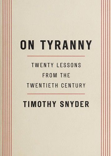 On tyranny (2017)