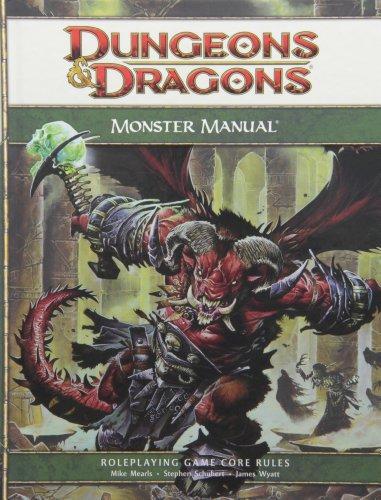 Wizards RPG Team, Wizards RPG Team, Mike Mearls, Stephen Schubert, James Wyatt: Monster Manual (Hardcover, 2008, Wizards of the Coast)