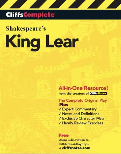 William Shakespeare: CliffsCompleteTM King Lear (EBook, 2002, John Wiley & Sons, Ltd.)