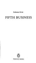 Robertson Davies: Fifth business (1977, Penguin Books)