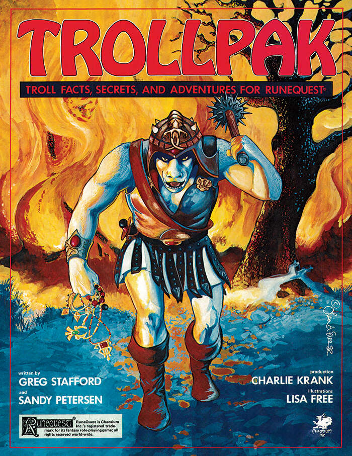 Greg Stafford, Sandy Petersen, Steve Perrin: Trollpak (1982, Chaosium)