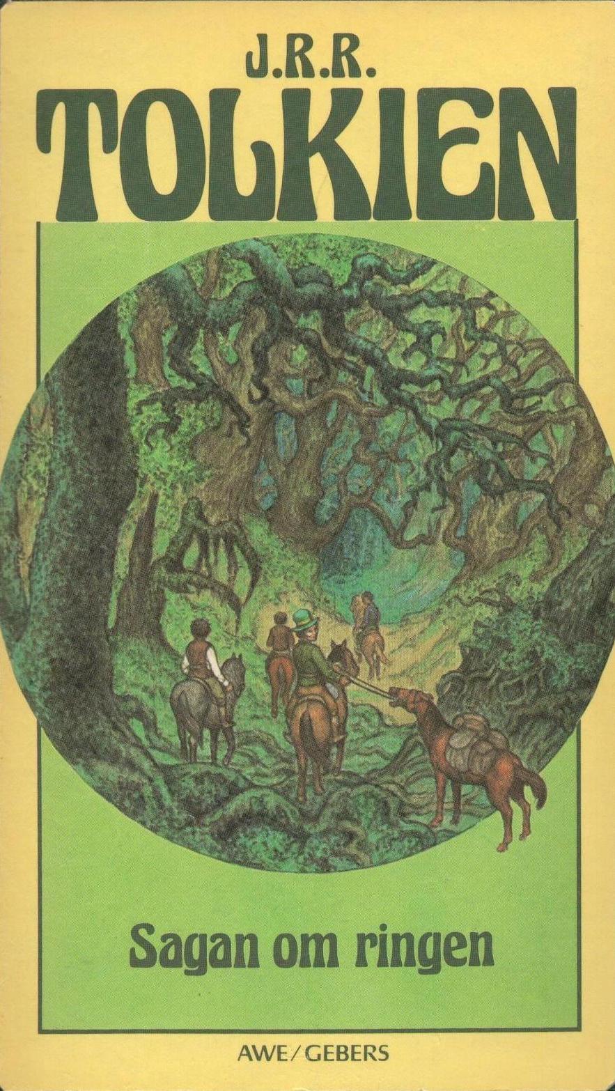 J.R.R. Tolkien: Sagan om ringen (Swedish language, 1983, Almqvist & Wiksell Förlag AB)