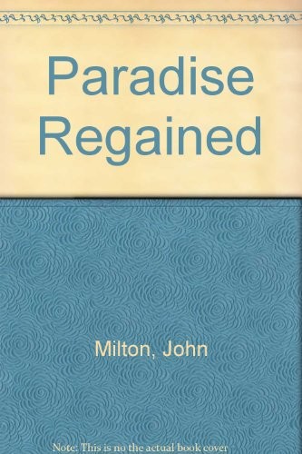 John Milton: Paradise regained (1968, Scolar Press)