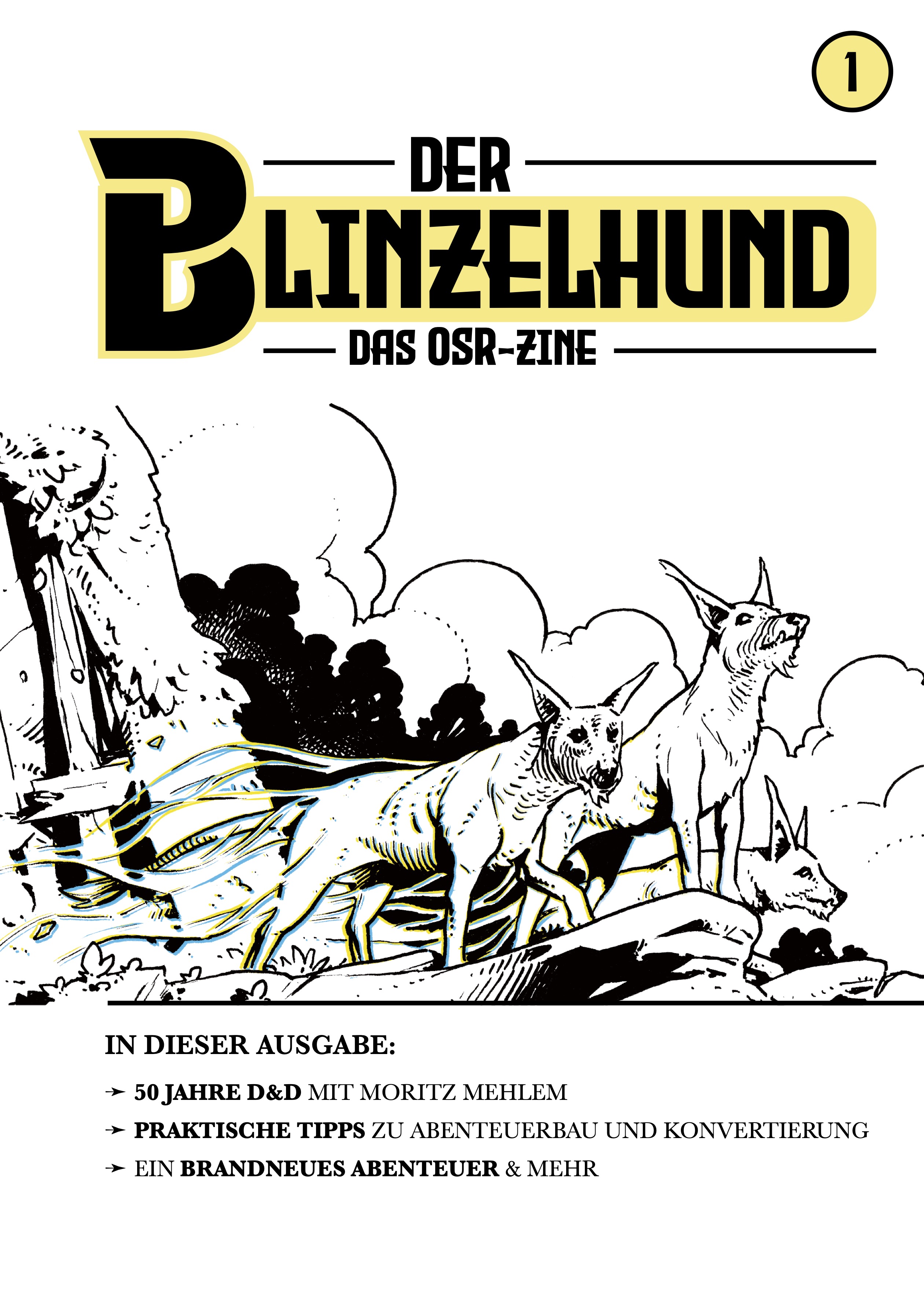 Chris McDowall, Moritz Mehlem, Denis Bökenkröger, Kaid Ramdani, Stefan Beate, Sebastian Gaffran, Björn Beier: Der Blinzelhund #1 (Paperback, german language, 2024, System Matters Verlag)