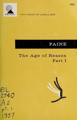 Thomas Paine: The age of reason (Bobbs-Merrill)