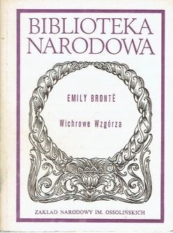 Emily Brontë: Wichrowe Wzgórza (1990, Zakład Narodowy im. Ossolińskich)