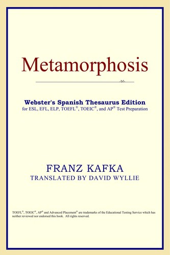 Franz Kafka: Metamorphosis (EBook, 2005, ICON Classics)