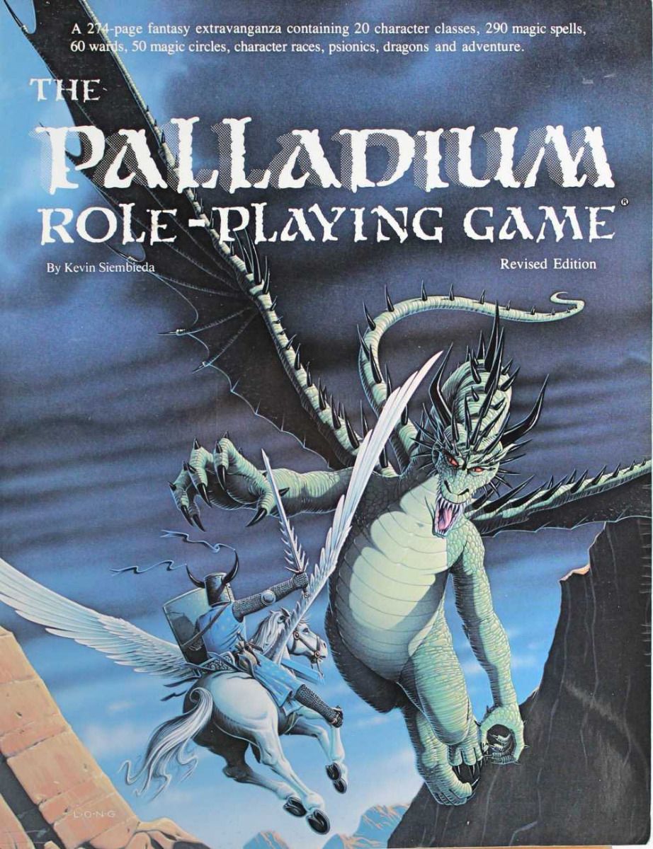Kevin Siembieda: The Palladium Role-Playing Game (Paperback)