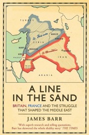 James Barr Sir: A Line in the Sand (Paperback, 2012, Simon & Schuster Ltd)
