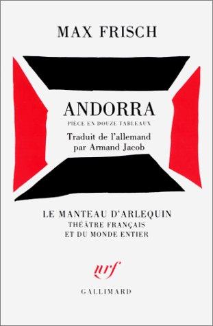 Max Frisch: Andorra (French language, 1982, Gallimard)