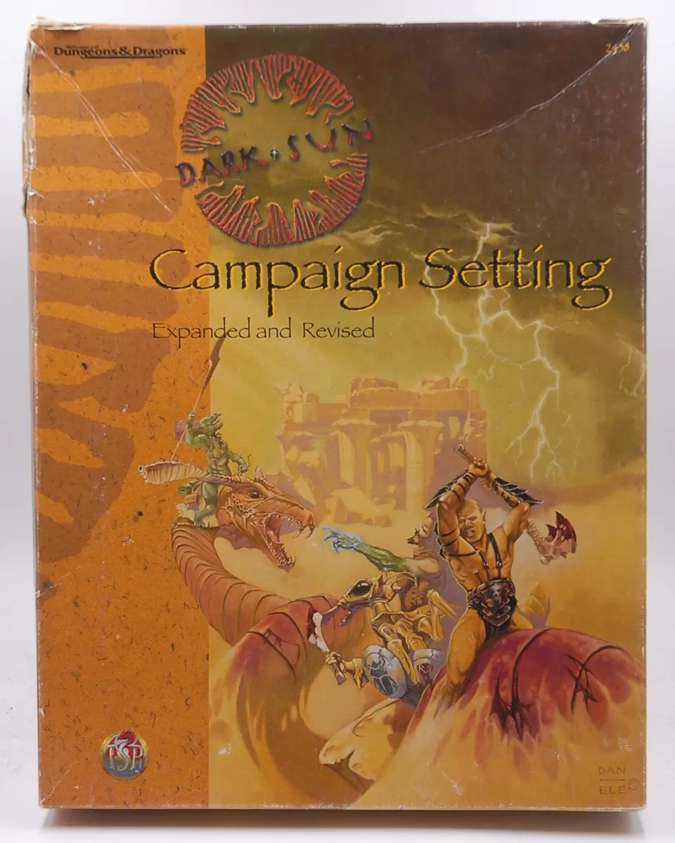 Bill Slavicsek: Dark Sun Campaign Setting, Expanded and Revised (Paperback, Wizards of the Coast)