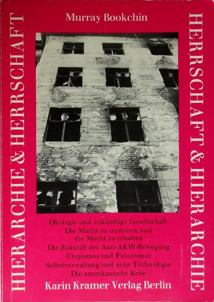 Murray Bookchin: Hierarchie und Herrschaft (Paperback, German language, 1980, Karin Kramer Verlag)