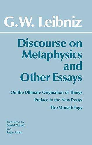 Gottfried Wilhelm Leibniz: Discourse on metaphysics and other essays (1991)