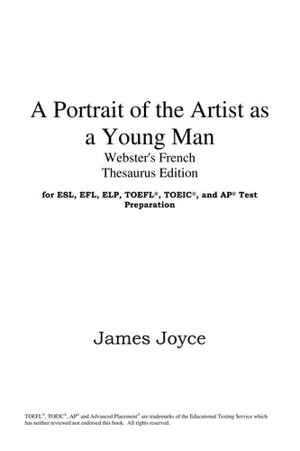 Richard Ellmann: A portrait of the artist as a young man (2005, ICON Classics)