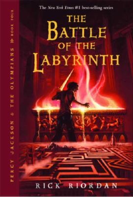 Rick Riordan: The Battle Of The Labyrinth Percy Jackson The Olympians Bk Four (2009, Turtleback Books)