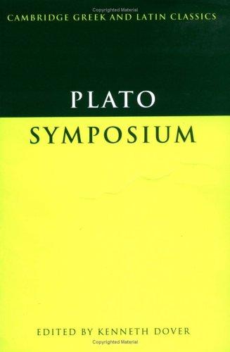 Plato: Symposium (1980, Cambridge University Press)
