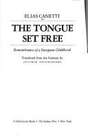 Elias Canetti: The tongue set free (1979, Seabury Press)