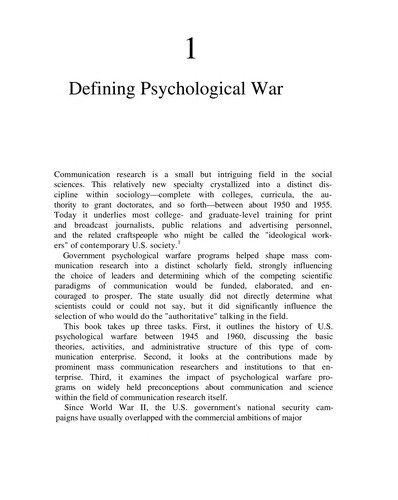 Simpson, Christopher.: Science of coercion (1994, Oxford University Press)