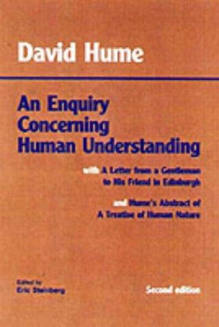 David Hume: An Enquiry Concerning Human Understanding (1993, Hackett Pub Co Inc)