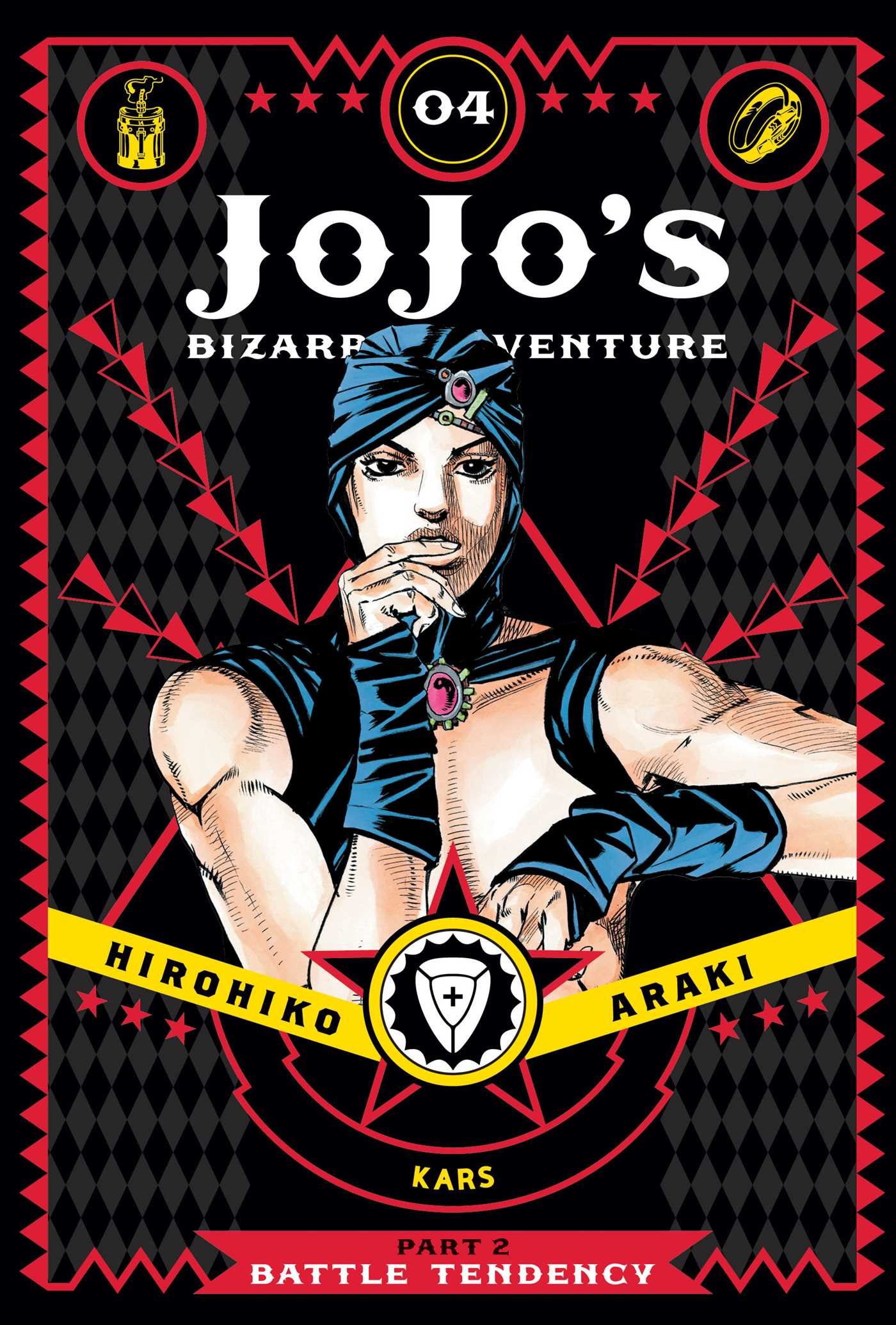 Hirohiko Araki: JoJo's Bizarre Adventure: Part 2--Battle Tendency, Vol. 4 (2016)