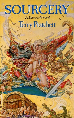 Terry Pratchett: Sourcery (Hardcover, 1988, Gollancz)