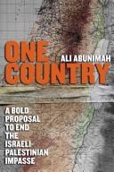 Ali Abunimah: One Country (Hardcover, 2006, Metropolitan Books)