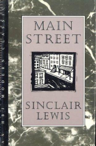Sinclair Lewis: Main Street (1989, Harcourt Brace Jovanovich)