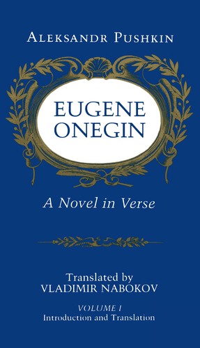 Aleksandr Sergeyevich Pushkin: Eugene Onegin (1990, Princeton University Press)