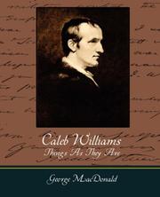 William Godwin: Caleb Williams - Things As They Are (Paperback, 2007, Book Jungle)