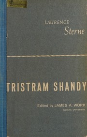 Laurence Sterne: The life and opinions of Tristram Shandy, gentleman (1940, The Odyssey Press)